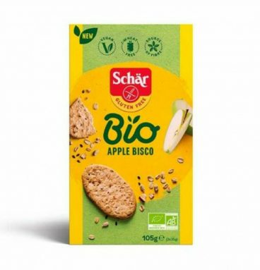 3x Schar Bio Apple Bisco 105 gr