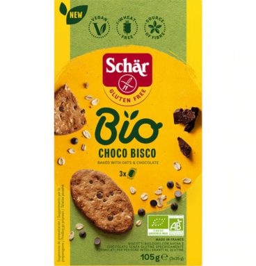 3x Schar Bio Choco Bisco 105 gr