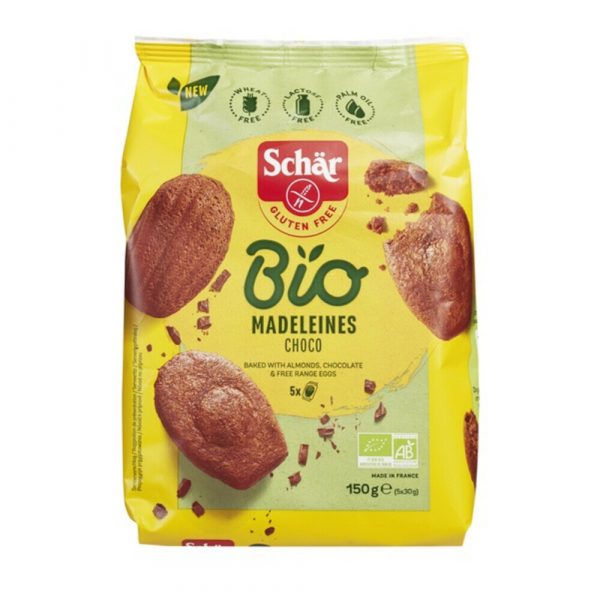 3x Schar Bio Madeleines Choco 150 gr