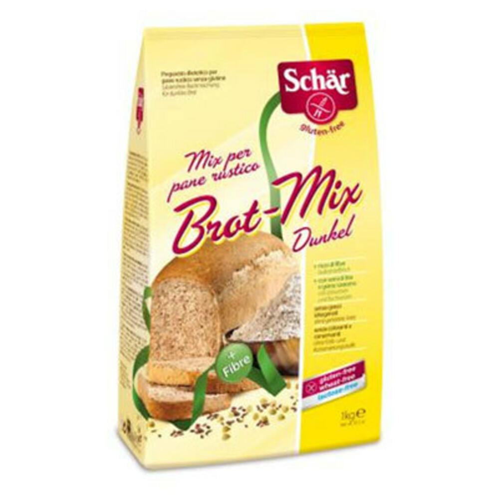 3x Schar Broodmix Bruin 1 kg