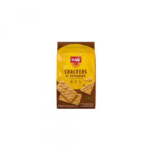 3x Schar Crackers Rozemarijn 210 gr