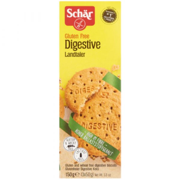 3x Schar Digestive Glutenvrij 150 gr