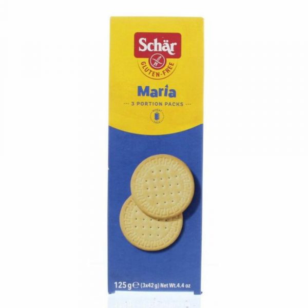 3x Schar Koek Maria Biscuits 125 gr