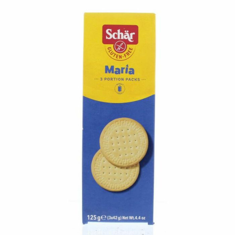 3x Schar Koek Maria Biscuits 125 gr