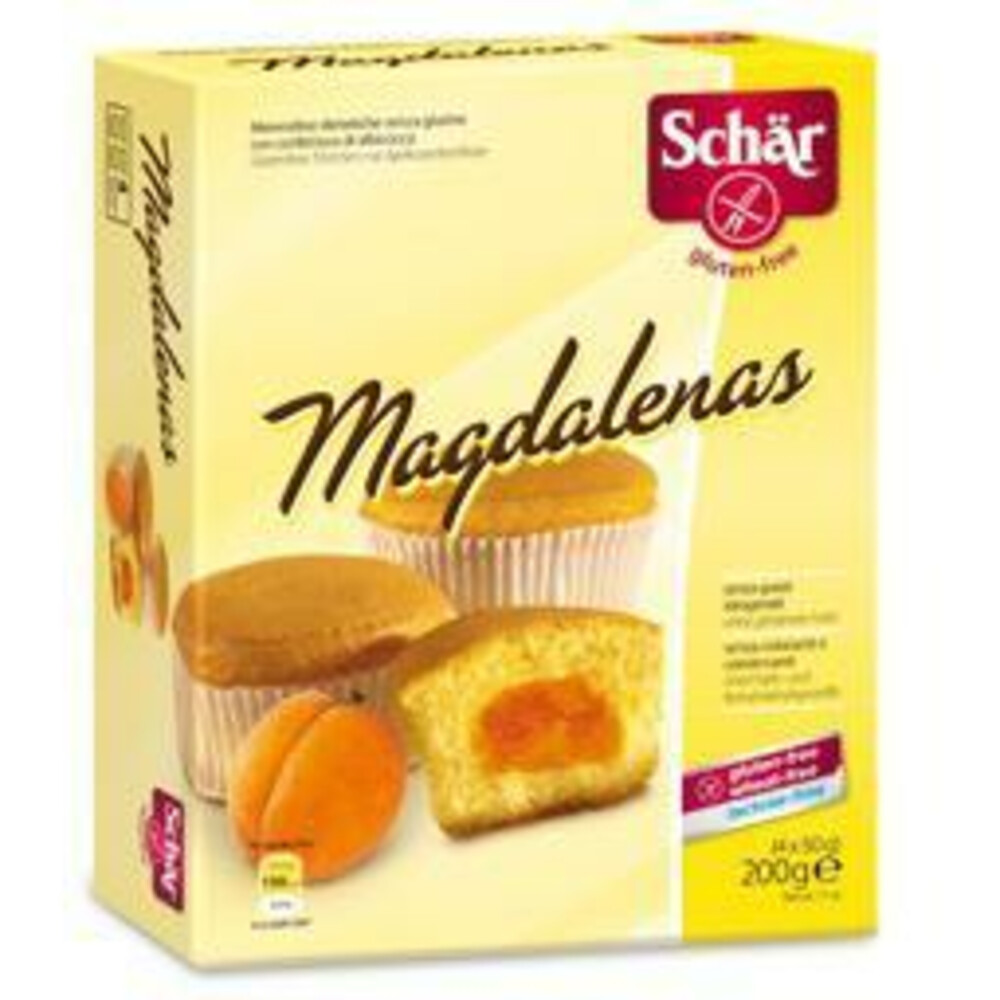 3x Schar Magdalenas Cake met Jam 200 gr