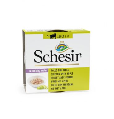 14x Schesir Kat Kip - Appel 75 gr