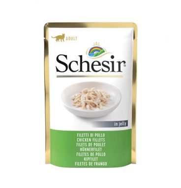 Schesir Kattenvoer Kipfilet in Gelei 85 gr