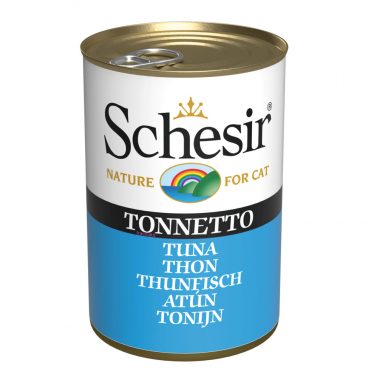 24x Schesir Kattenvoer Tonijn 140 gr