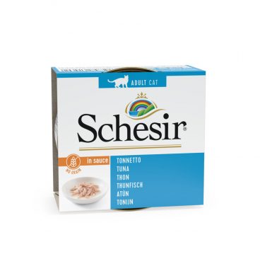 14x Schesir Kattenvoer Tonijn in Saus 70 gr