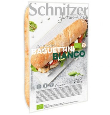 3x Schnitzer Baguette Bianco Bio 200 gr