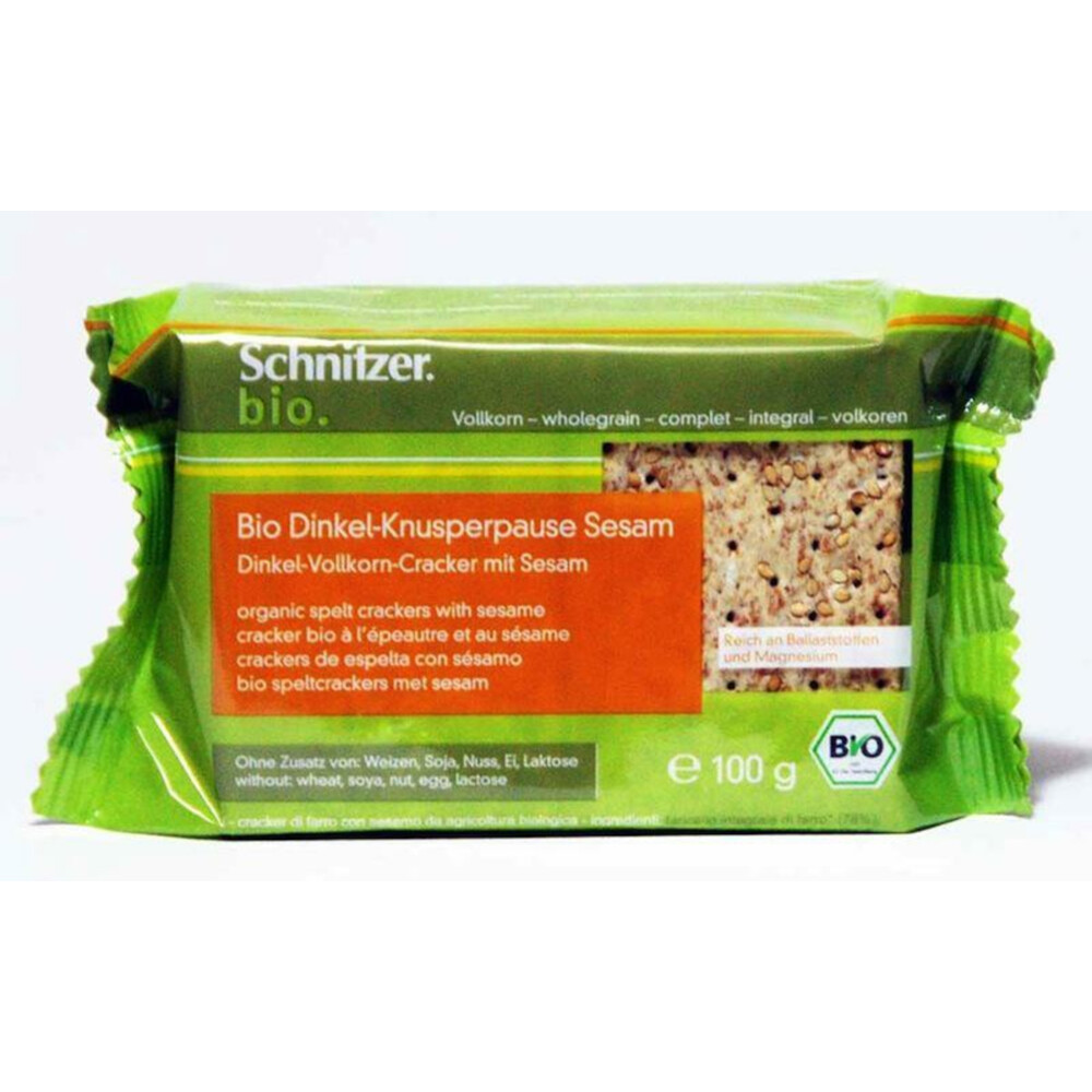 Schnitzer Speltcrack Sesam Bio 100 gr