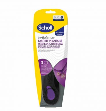 2x Scholl Balance Inlegzolen Peesplaatontsteking Large