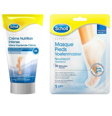 Scholl Expert Care Voetenmasker en Voetencrème Pakket