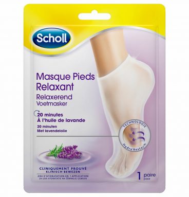 2x Scholl Expert Care Voetmasker Lavender 1 paar