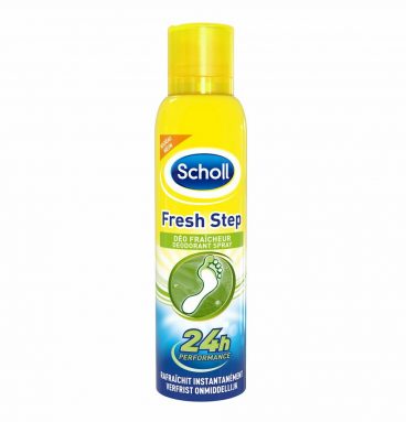 3x Scholl Fresh Step Deodorant Spray 150 ml