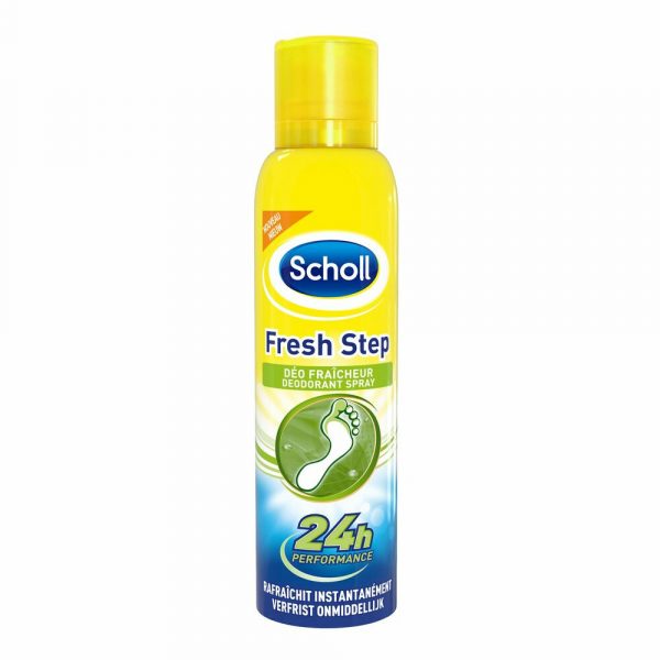 3x Scholl Fresh Step Deodorant Spray 150 ml