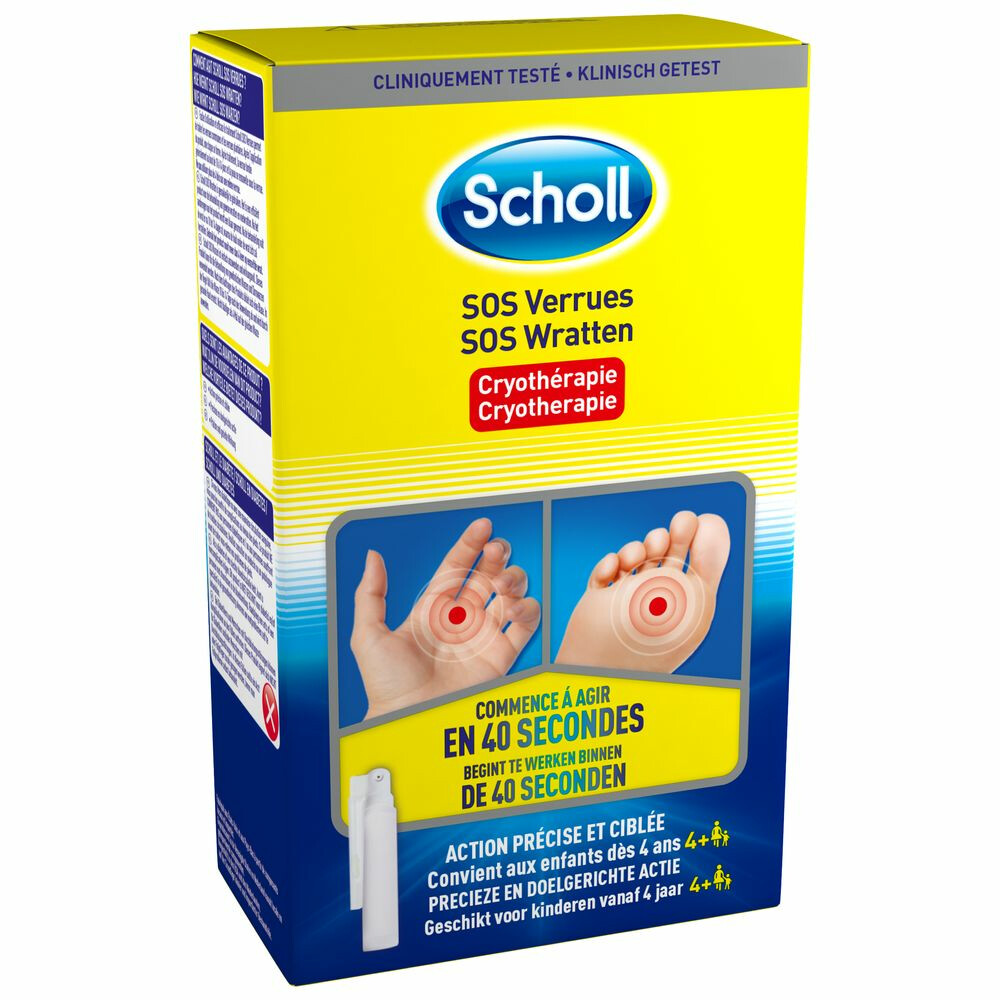 3x Scholl SOS Wrattenbehandeling 80 ml