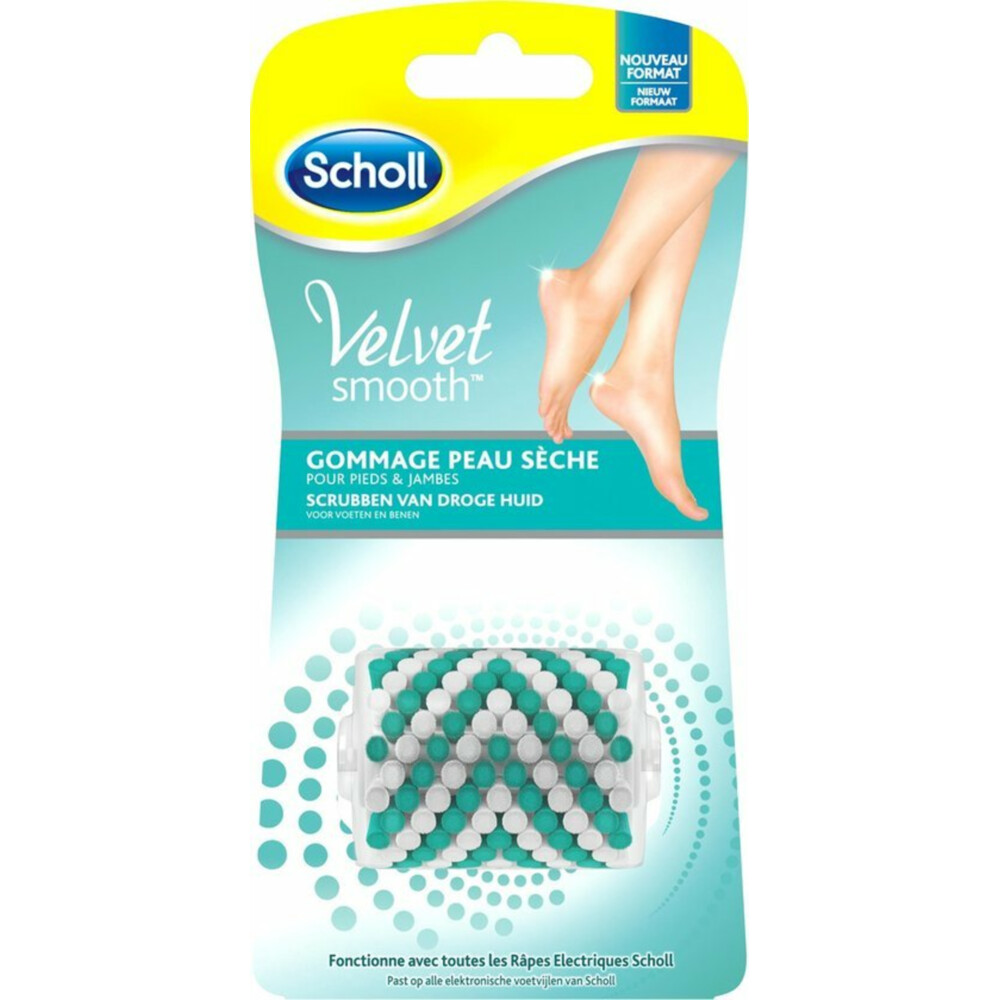 Scholl Scholl Velvet smooth peeling brushes 2 stuks