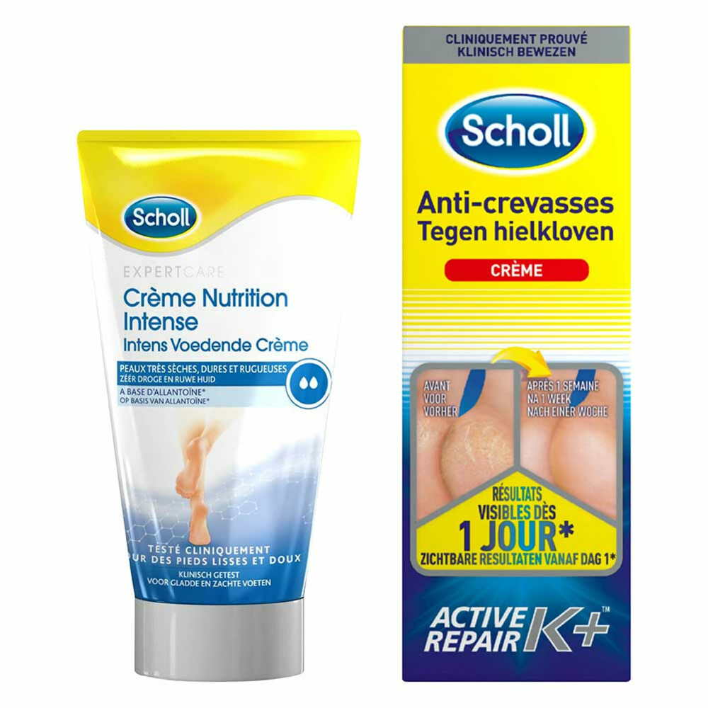 Scholl Voeten en Hielkloven Créme Pakket