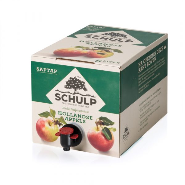 2x Schulp Saptap Appel Ambachtelijk 5 liter