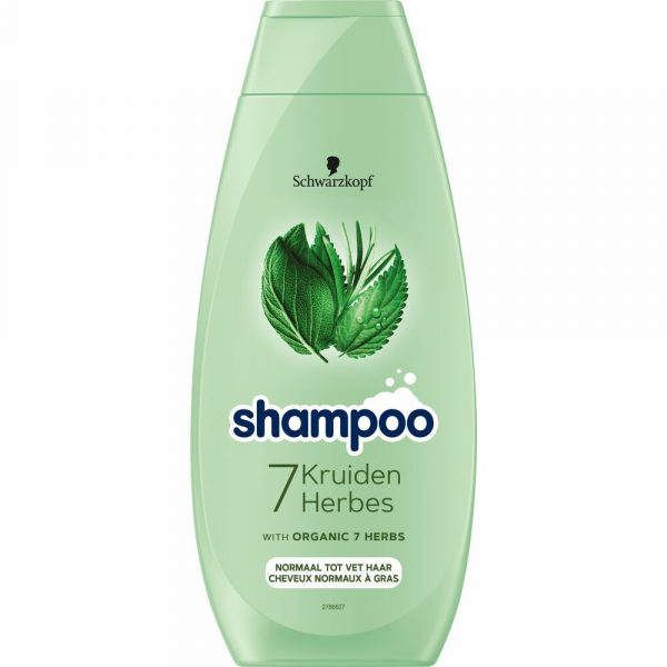 5x Schwarzkopf 7 Kruiden Shampoo 400 ml