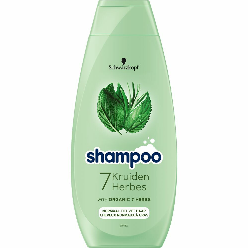 5x Schwarzkopf 7 Kruiden Shampoo 400 ml