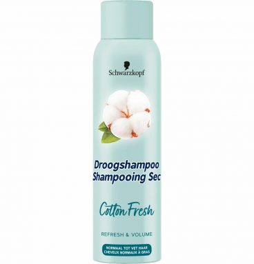 6x Schwarzkopf Droogshampoo Cotton Fresh 150 ml