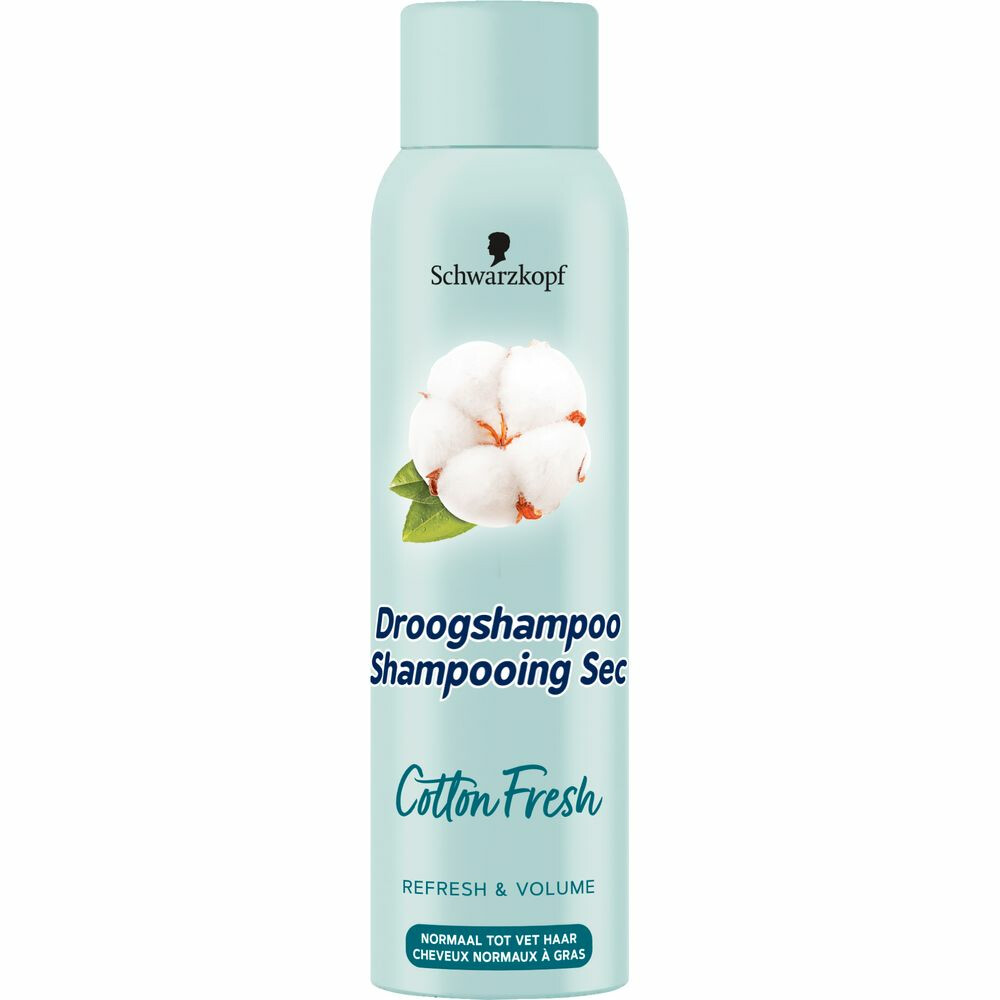 6x Schwarzkopf Droogshampoo Cotton Fresh 150 ml