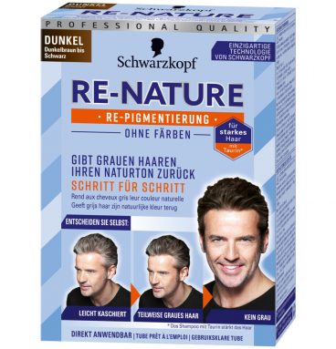 Schwarzkopf Re-Nature Man Donkerbruin tot Zwart