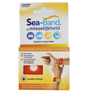 Sea Band Polsbandjes Bij Misselijkheid Kind 1 paar