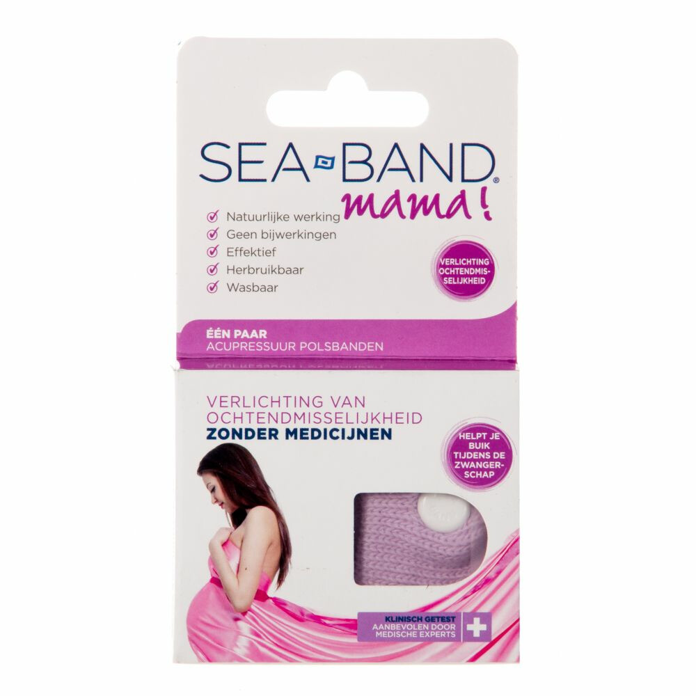 Sea Band Polsbandjes Mama 2 stuks