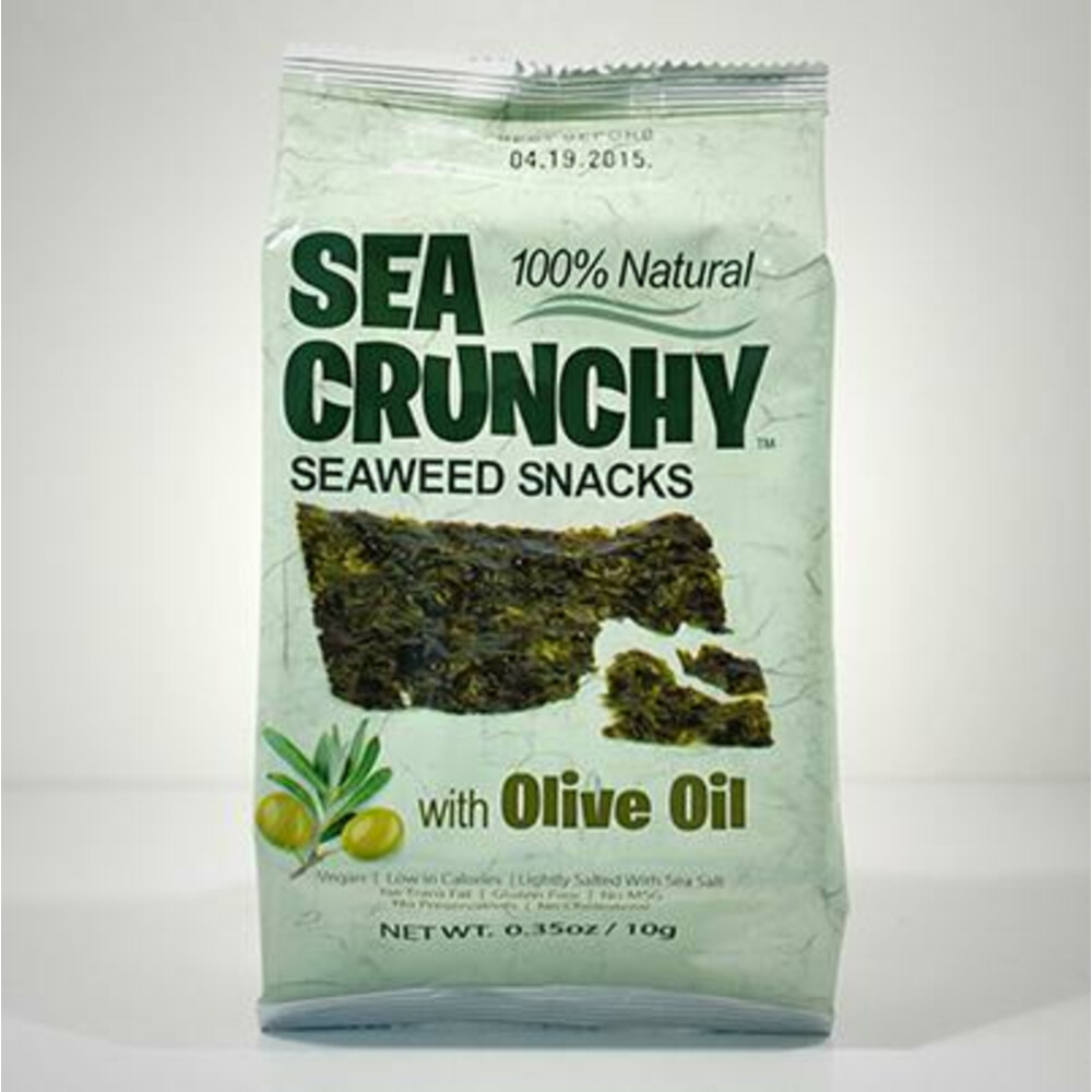 Sea Crunchy Snacks Olijfolie 10 gr