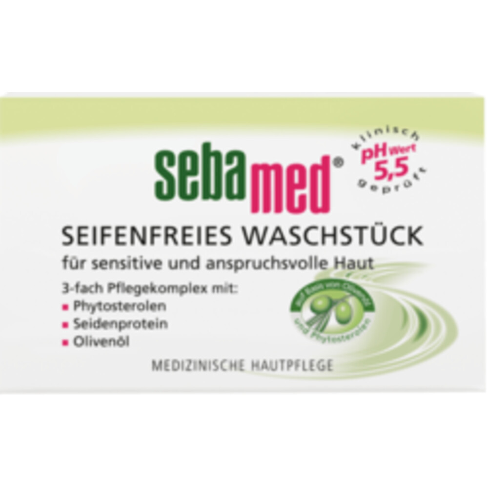 Sebamed Zeepvrij Wastablet Olijf 150 gr