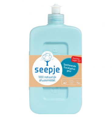 8x Seepje Afwasmiddel Spetterende Eucalyptus 500 ml