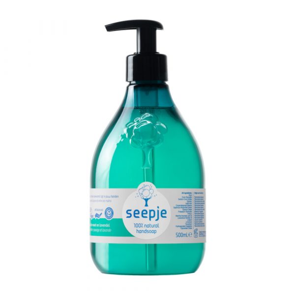 4x Seepje Handzeep Wilde Munt en Lavendel 500 ml