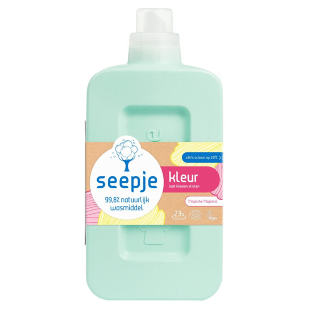 6x Seepje Vloeibaar Wasmiddel Kleur Magische Magnolia 1 liter