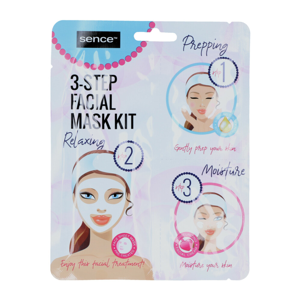 Sence 3-Staps Gezichtsmaskerset 27 ml