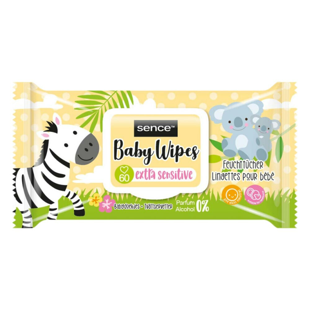 Sence Baby Billendoekjes Extra Sensitive 60 stuks