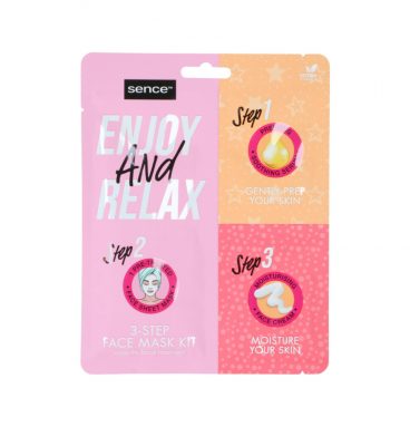 Sence Enjoy&Relax 3-staps Gezichtsmasker Kit 27 ml