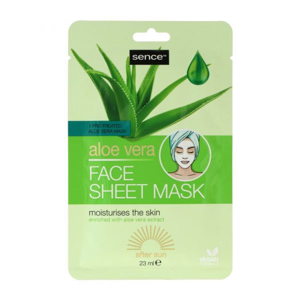 Sence Gezichtsmasker Aloë Vera Aftersun