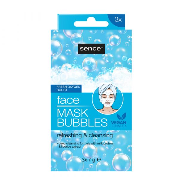 Sence Gezichtsmasker Bubbles 3 stuks