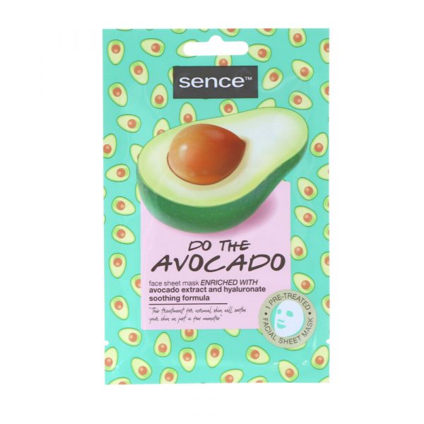 5x Sence Gezichtsmasker Sheet Avocado 20 ml