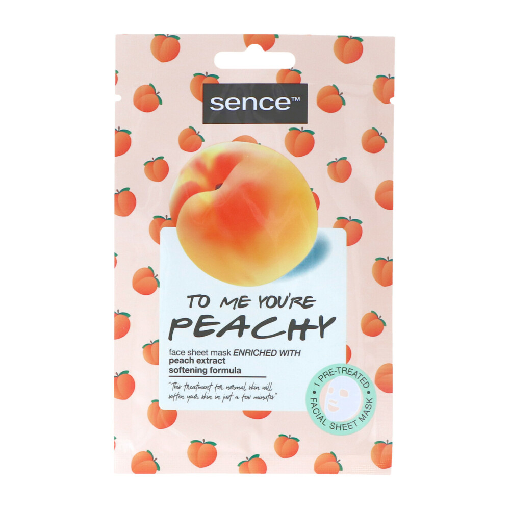 48x Sence Gezichtsmasker Sheet Peach