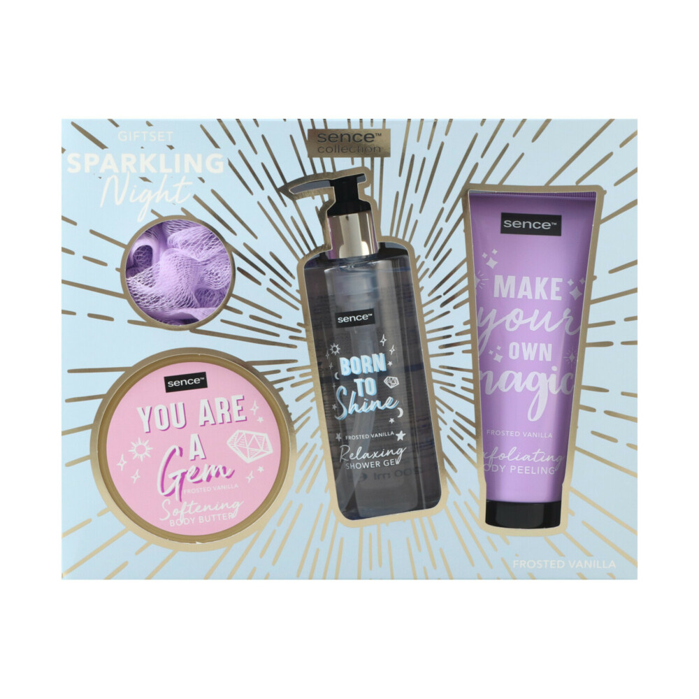 Sence Giftset Lichaamsverzorging Radiance Boost 4 stuks