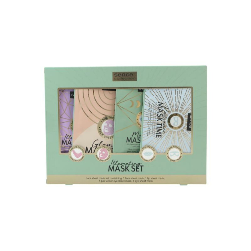 Sence Giftset Mask Time Illuminating 4 stuks