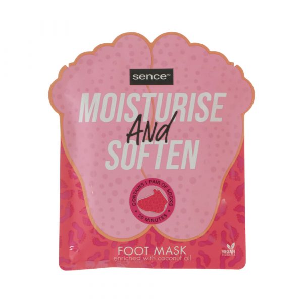 Sence Glow Girls Moisturise and Soften Voetenmasker 2 stuks