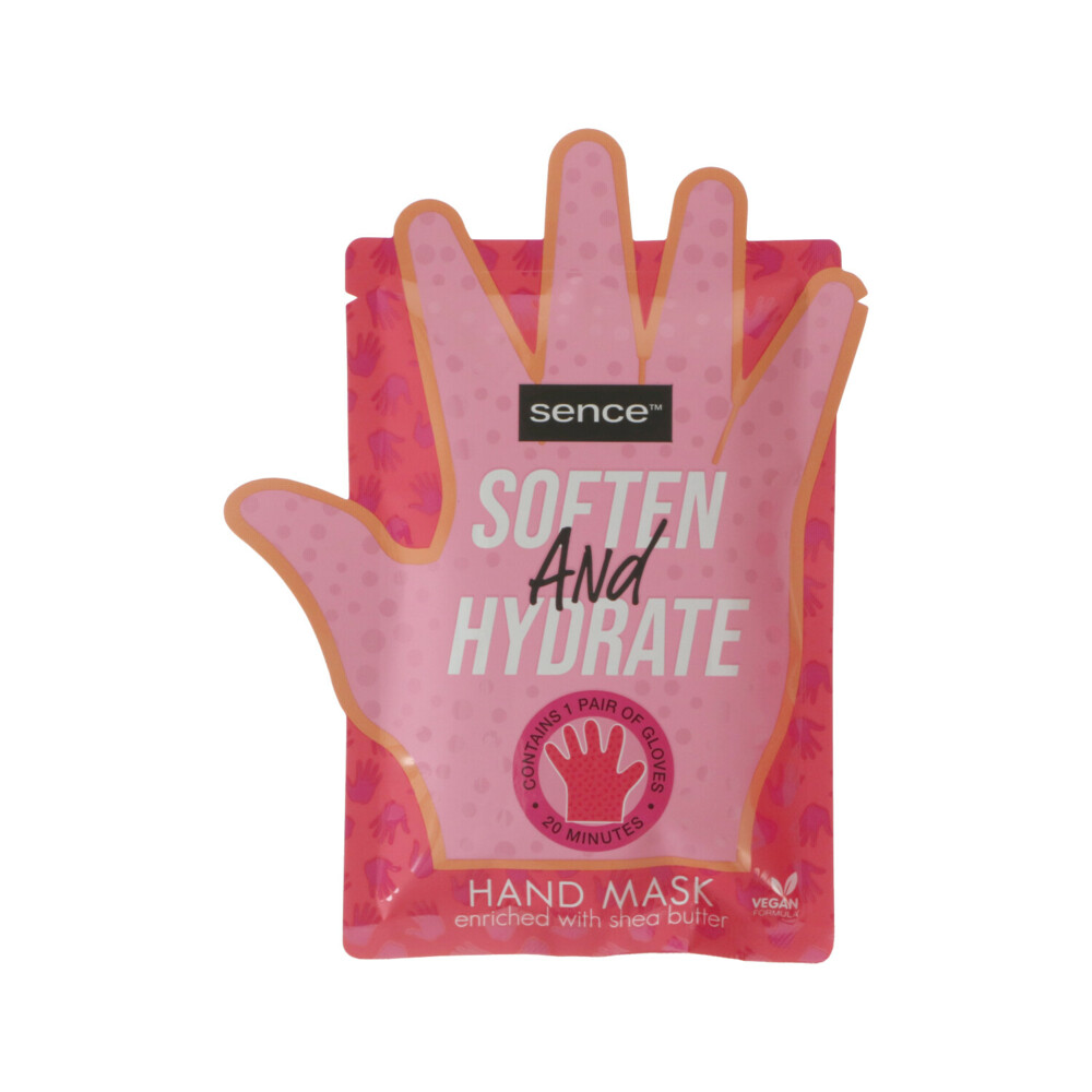 Sence Glow Girls Soften and Hydrate Handmasker 2 stuks