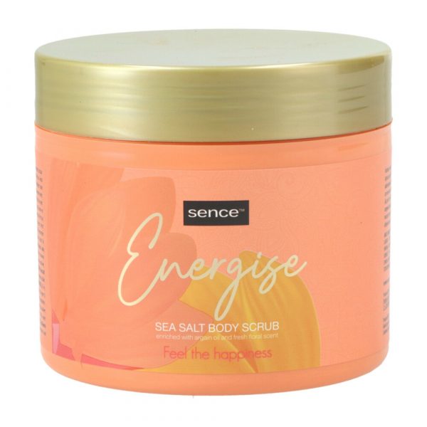 Sence Of Wellness Energise Sea Salt Body Scrub Feel The Happiness 500 gr