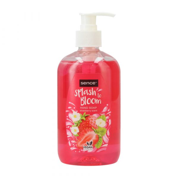 Sence Splash To Bloom Handzeep Aardbei 500 ml