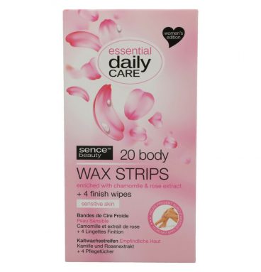 3x Sence Wax Strips voor het Lichaam 20 stuks